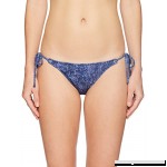GUESS Women's Blue Denim String Brief Bikini Bottom Blue Denim B075H3SHW6